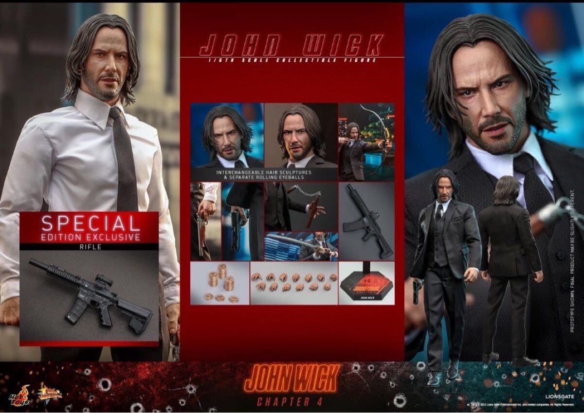 ホットトイズ　ジョンウィック　ケイン　セット ムービー・マスターピース】『ジョン・ウィック：コンセクエンス