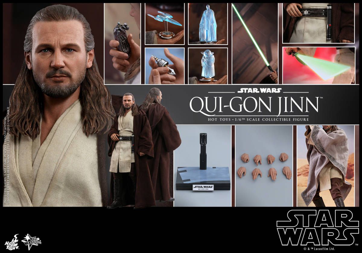 ホットトイズ スターウォーズ エピソード2 メイスウィンドウ 1/6 フィギュア ジェダイ・マスター・サミュエル叔父貴の“メイス・ウィンドゥ