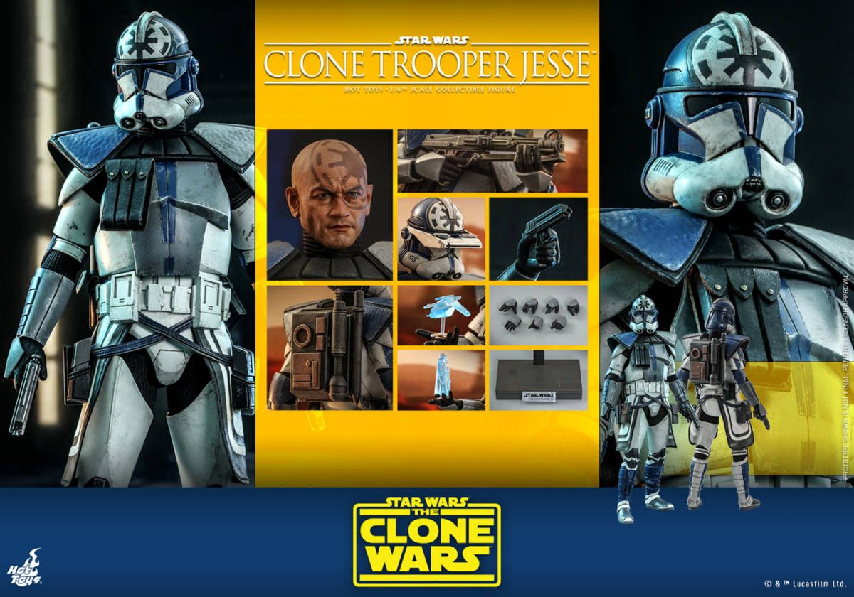 ホットトイズ MMS643 Star wars クローン・トルーパー　美品 ホットトイズ MMS643 Star wars クローン・トルーパー (クロム版