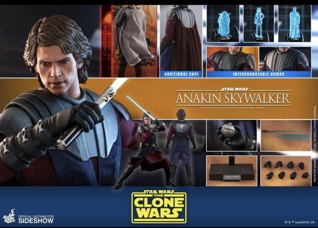 「新品・在庫」Hottoys ホットトイズ TMS019b 『スター・ウォーズ：クローン・ウォーズ』アナキン・スカイウォーカー 1/6 スケールフィギュア Skywalker DX ver画像