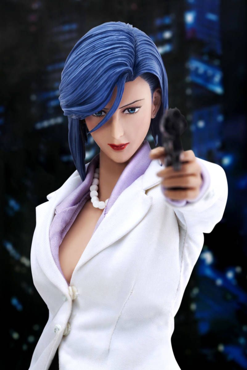 「新品・在庫」 ホットトイズ CMS03 『シティーハンター』 野上 冴子 1/6 フィギュア City Hunter Saeko Nogami画像