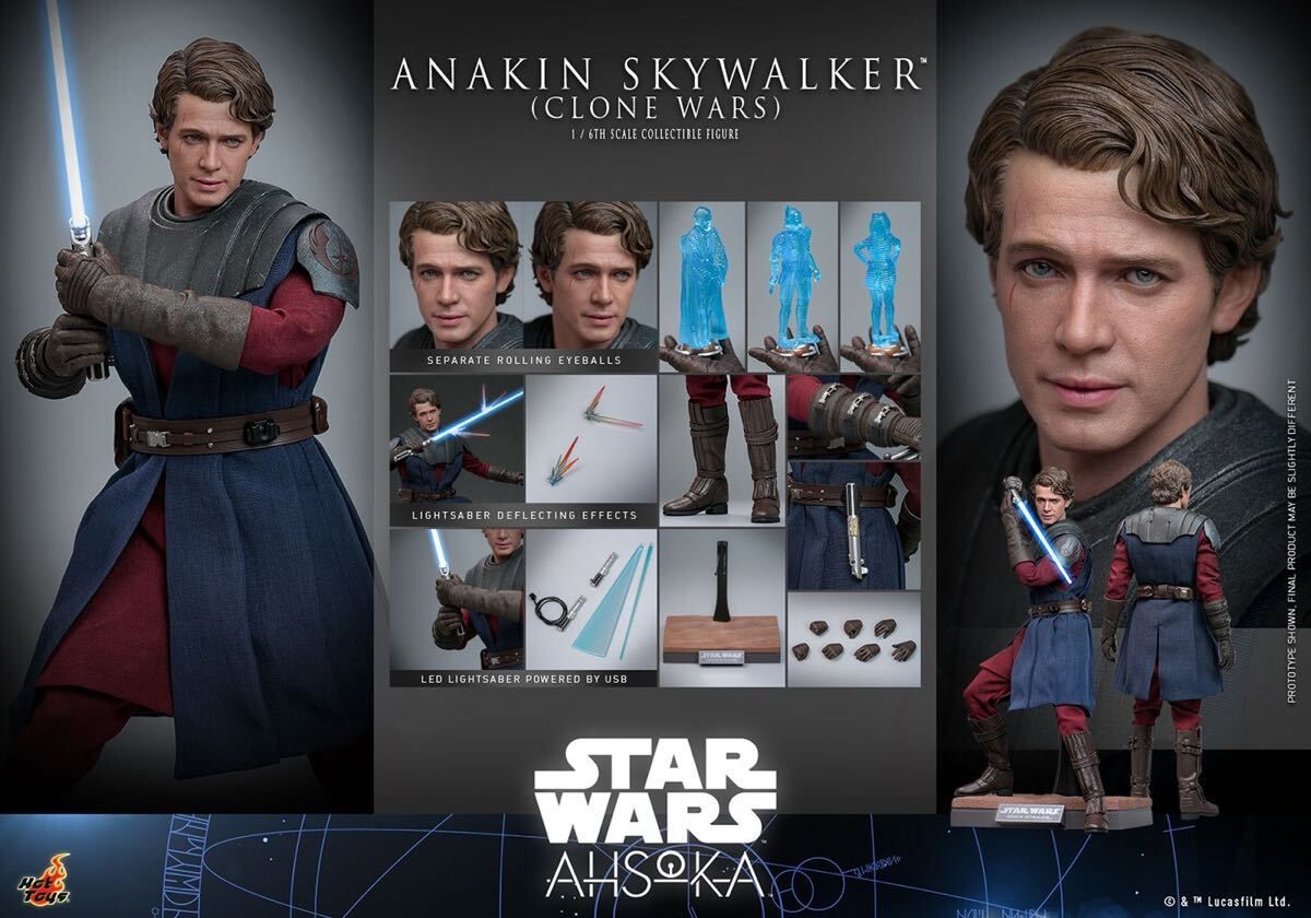 新品未開封 ホットトイズ 1/6 スター・ウォーズ：シン・ハティ TMS124 ホットトイズ 1/6 スター・ウォーズ：アソーカ シン・ハティ 未