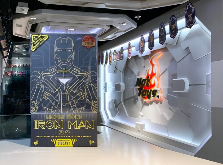 楽天市場】ホットトイズ 1/6 会場限定 アイアンマン マーク3 レッド