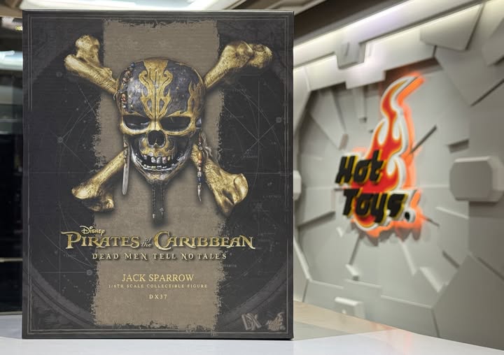 「新品・在庫」 ホットトイズ DX37『パイレーツ・オブ・カリビアン』ジャック・スパロウ（2.0版）通常版1/6 フィギュア Jack Sparrow画像