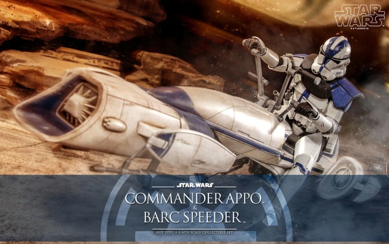 ホットトイズ TMS076ズ コマンダー・アポー＆BARCスピーダー