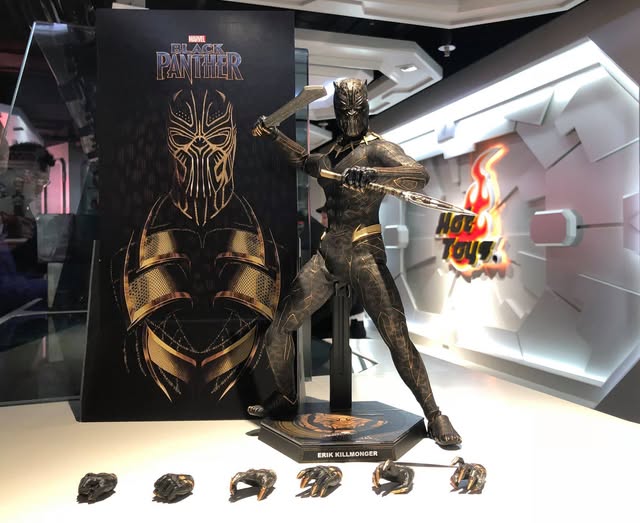 ホットトイズ「ブラックパンサー」エリック・キルモンガー（MMS471） ホットトイズ MMS471 ブラックパンサー エリック・キルモンガー