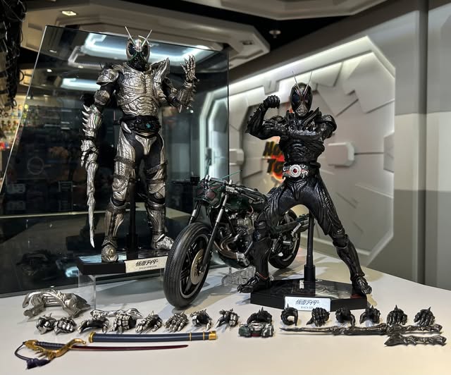 ホットトイズTMS100 仮面ライダー BLACK SUN 1/6 フィギュア
