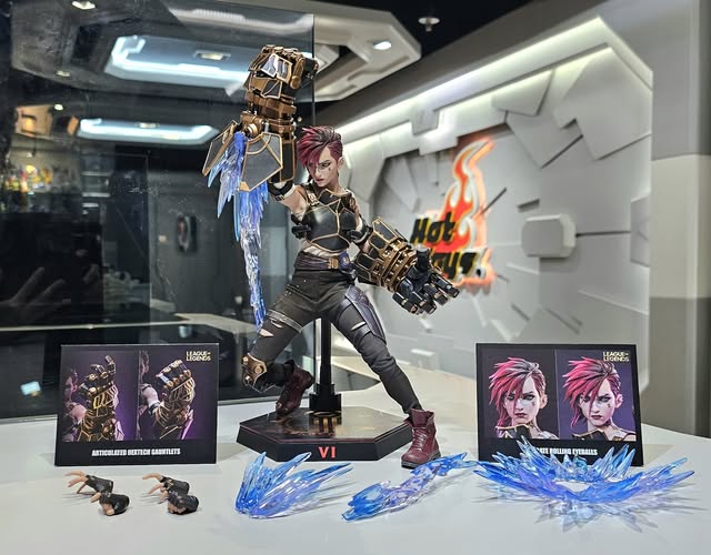 ホットトイズ TMS138 「リーグ・オブ・レジェンド」 アーケイン1/6ヴァイ ホットトイズ TMS138 『アーケイン』 ヴァイ1/6 フィギュア
