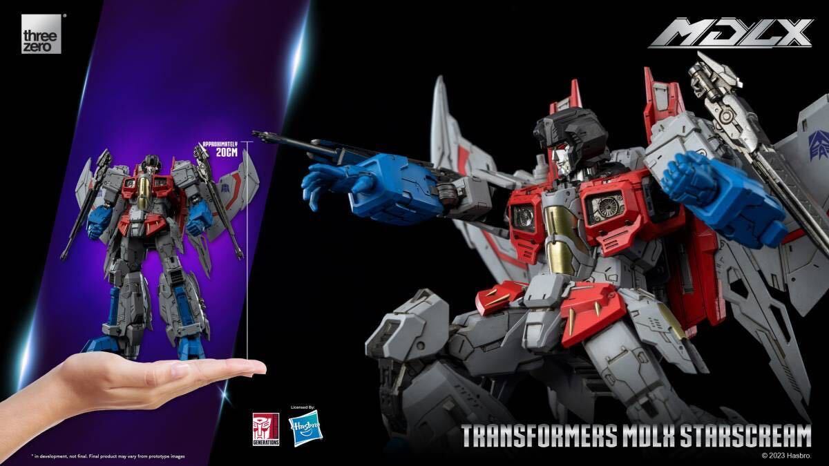 「新品・在庫」THREEZERO 3Z0336 スリーゼロ スタースクリーム starscream MDLX トランスフォーマー｜ブラザーズ・ホビー