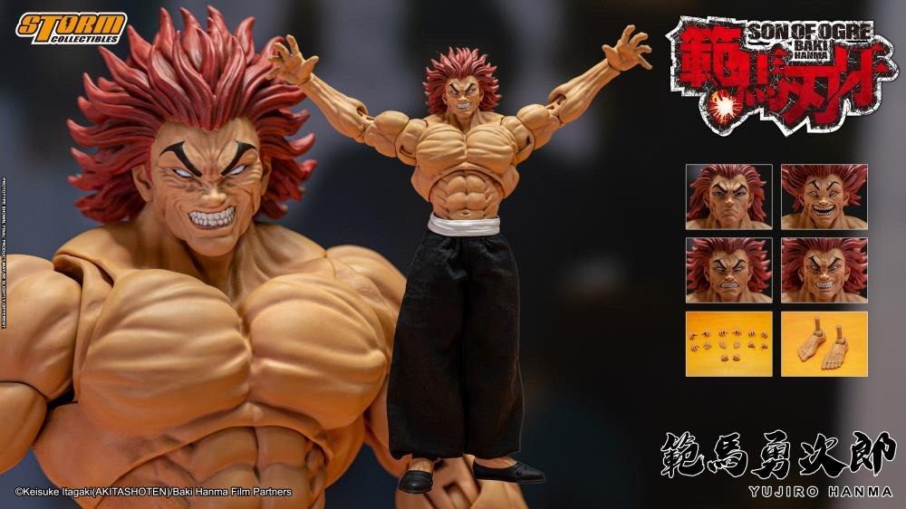 「新品・在庫」Storm Collectibles 範馬勇次郎 Yujiro Hanma バキ 1/12 フィギュア画像