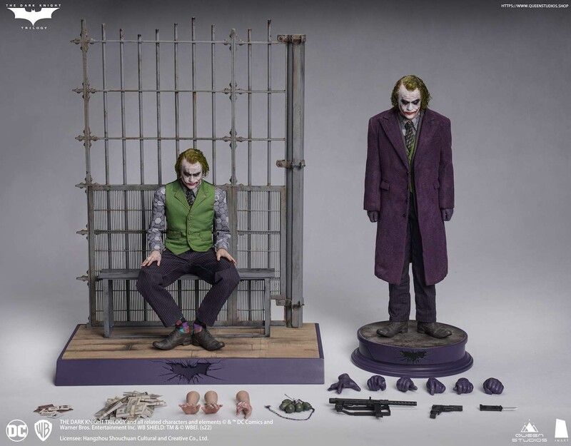 サイドショウ　ジョーカー プレミアム フォーマット フィギュア中古品 ダークナイト』【プレミアム・フォーマット・フィギュア