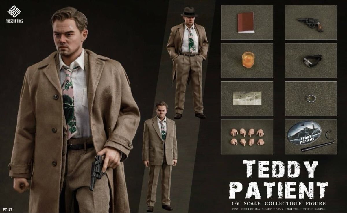「新品・在庫」 PRESENT TOYS PT-sp87 シャッター アイランド テディ ダニエルズ 1/6 Teddy Daniels Shutter Island レオナルド・ディカプリオ 1/6フィギュア｜ブラザーズ・ホビー 27,548円