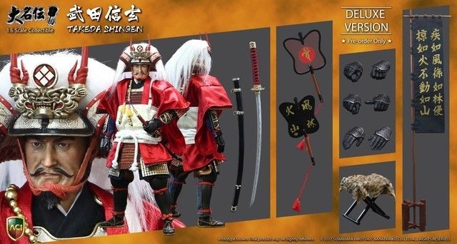 「新品・在庫」ACITOYS ACI-32DX ACI32SP 大名伝 戦国 武田信玄 サムライ DX版 Takeda shingen｜ブラザーズ・ホビー