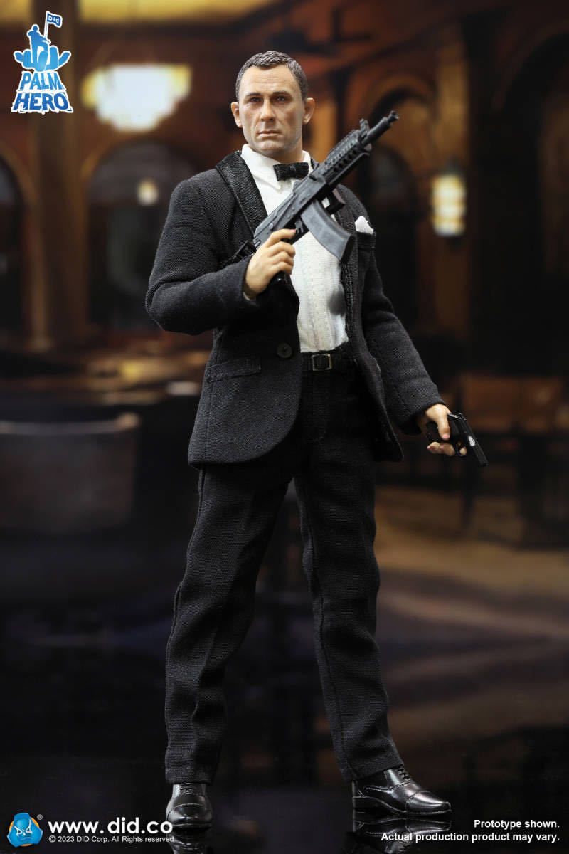 MUFF TOYS MF06 ジェームズ・ボンド 007 1/12フィギュアDX 1/12 Scale Muff Toys MF06 - 007 James Bond Daniel Craig