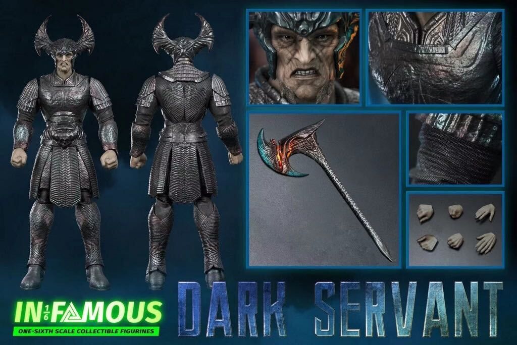 「新品・在庫」INFAMOUS IF004ステッペンウルフ 1/6ダーク サーバント steppenwolf|ブラザーズ・ホビー