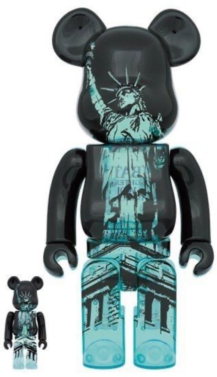 「新品・在庫」メディコムトイ Medicom BE@RBRICKベアブリック STATUE OF LIBERTY bearbrick 400%+100%｜ブラザーズ・ホビー 23,288円