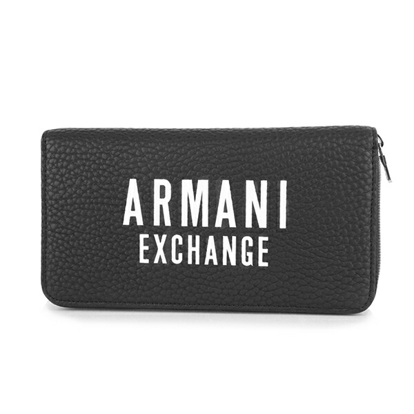 楽天市場 最大3000円offクーポン 3 16 火 14 00まで アルマーニ 長財布 ラウンドファスナー Armani 9a024 000 財布 アルマーニエクスチェンジ A X Armani Exchange メンズ Black ブラック ブラック 黒 送料無料 ブランドストリートリング