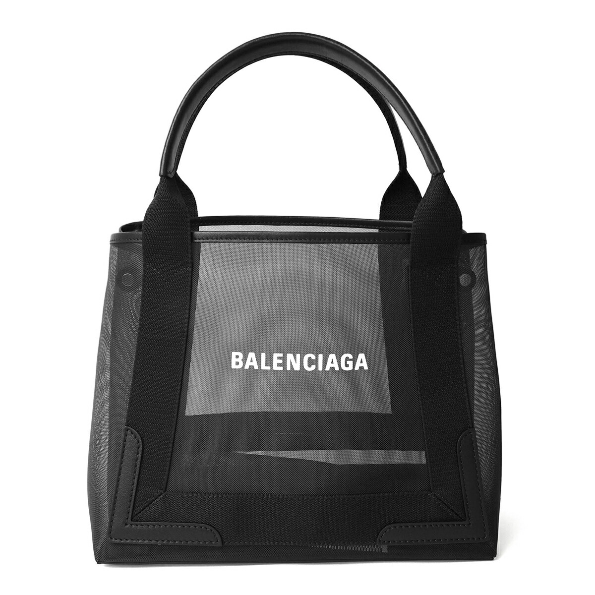 ◆BALENCIAGA◆バレンシアガ NAVY CABASトートバッグ 国内即発☆人気 BALENCIAGA NAVY CABAS トートバッグ S