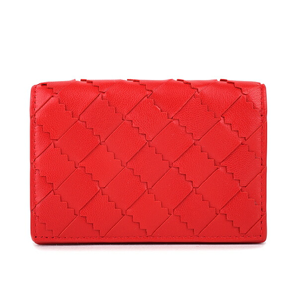 人気ブランド 最大3000円offクーポン 4 22 木 14 00まで ボッテガヴェネタ カードケース Bottega Veneta Va961 6408 ブランド小物 イントレチャート Intrecciato カードホルダー ユニセックス Nail Polish ネイルポリッシュ レッド 赤 ブランド