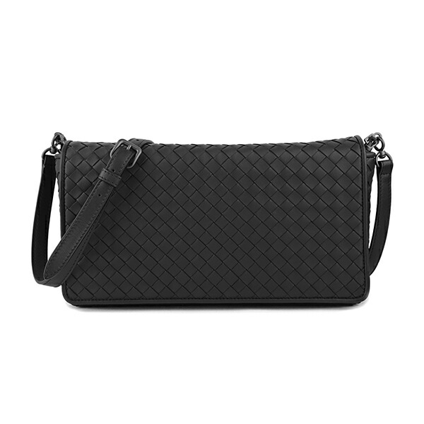 ボッテガヴェネタ 肩口嚢 Bottega Veneta 598199 V0016 8175 バッグ イントレチャート Intrecciato 織物躯体バッグ ユニセックス Nero ネロ ブラック 兇漢 貨物輸送無料 Collabforge Com
