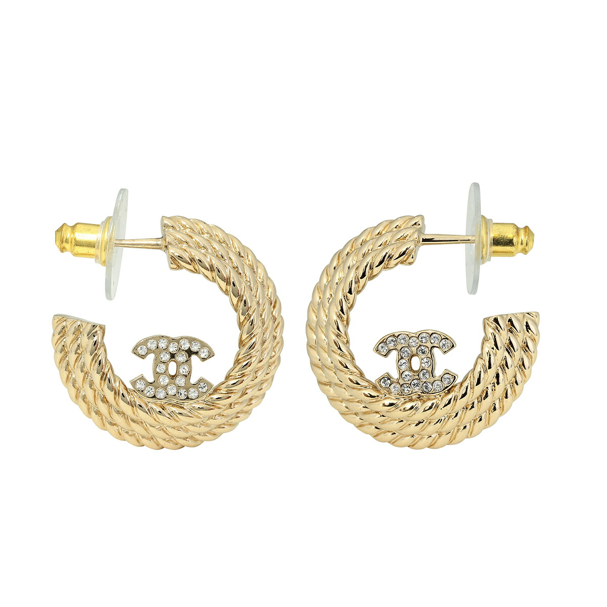⭐CHANEL⭐ピアス ココマーク　箱付き　シャネル 楽天市場】シャネル ピアス ココマーク CCマーク ゴールド