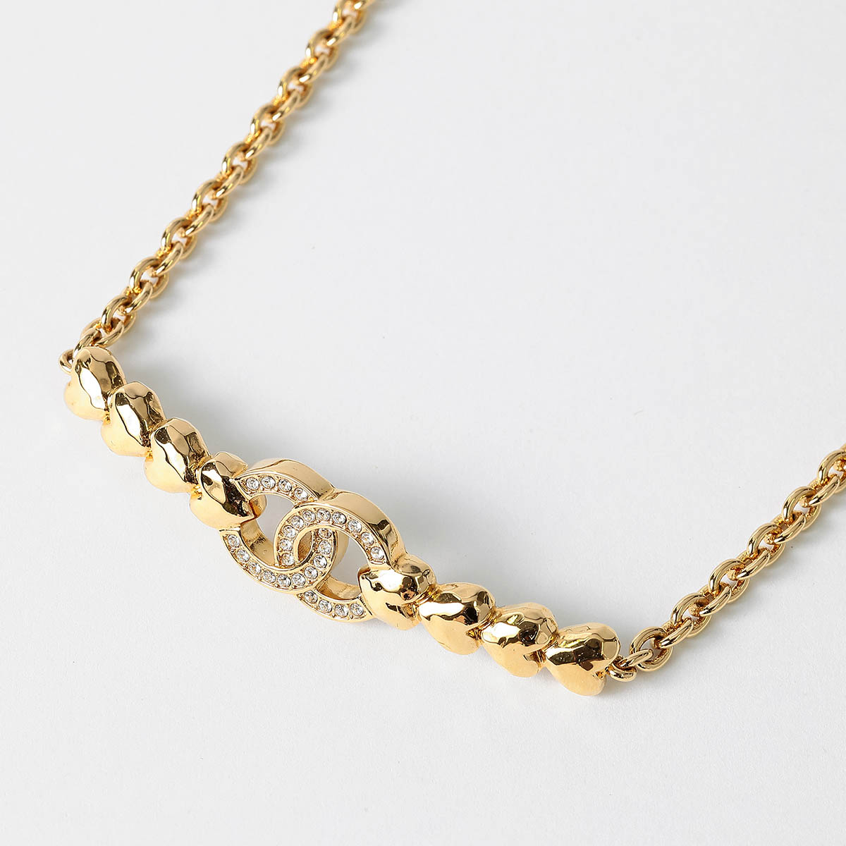 シャネル ネックレス CHANEL ココマーク B23P CHANEL CHOKER レディース ゴールド 金【P5倍 7/25 0:00～7/26 01:59まで！さらに1万円以上で1,000円OFF★最大5,000円OFFクーポン配布中】｜ブランドストリートリング 86,900円