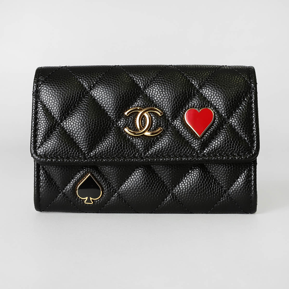 めな＊シャネル＊ラムスキン＊マトラッセ＊カードケース＊小銭入れ シャネル CHANEL コインケース カードケース 小銭入れ