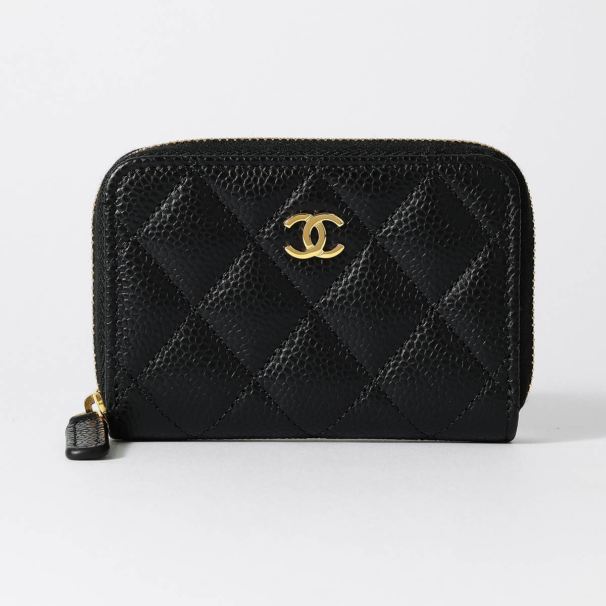 シャネル＊ラムスキン＊マトラッセ＊カードケース＊コインケース＊小銭入れ＊財布 マトラッセ シャネル （CHANEL） ラムスキン クラシック ジップ