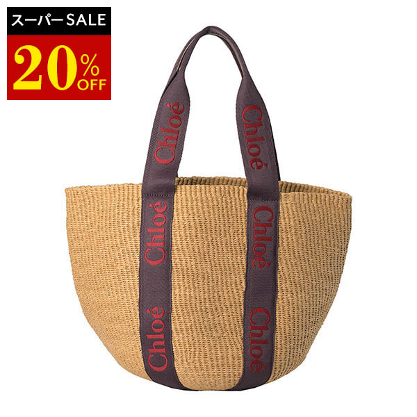 楽天市場】クロエ トートバッグ Chloe ウッディ CHC23AS380L18
