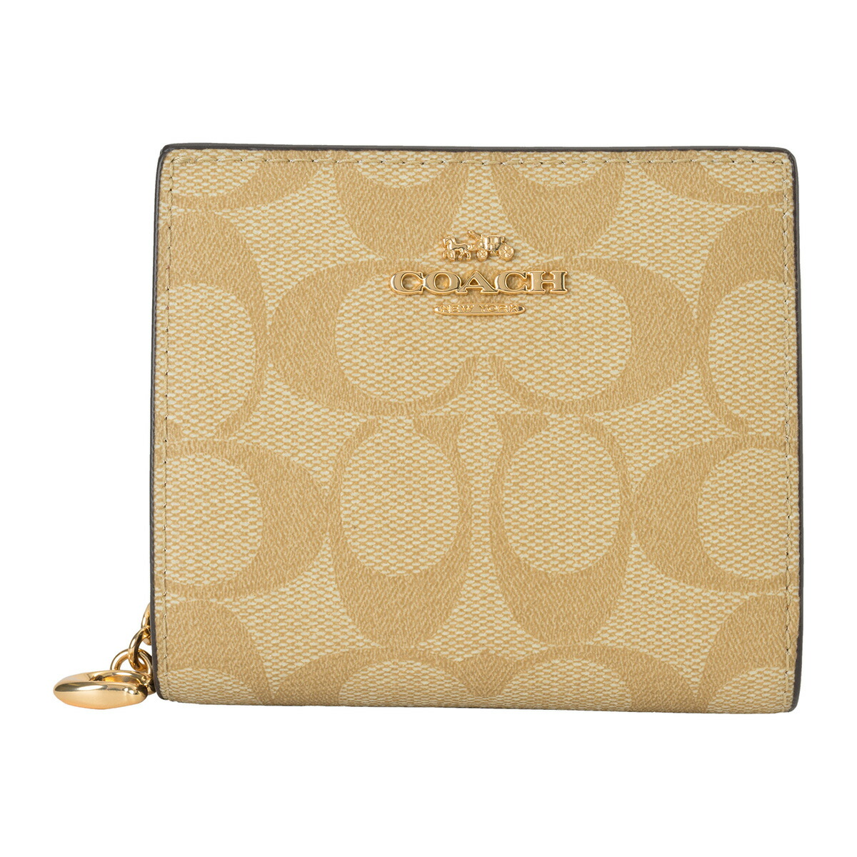 COACH CH529 長財布 ベージュ/レッド COACH CH529 長財布 ベージュ/レッド