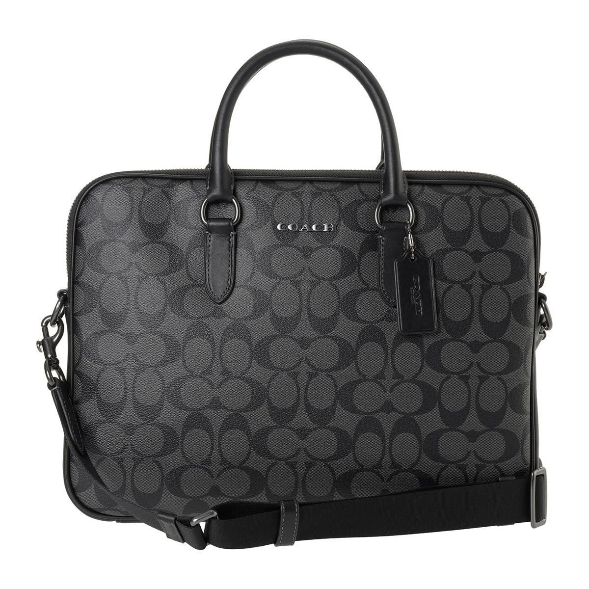 値下げ！未使用★COACH '24新作★日本限定 ☆未使用級☆COACH ショルダーバッグ デニム生地 シグネチャー