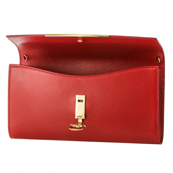 フェラガモ クラッチ・セカンドバッグ FERRAGAMO レッド 赤 22C941 