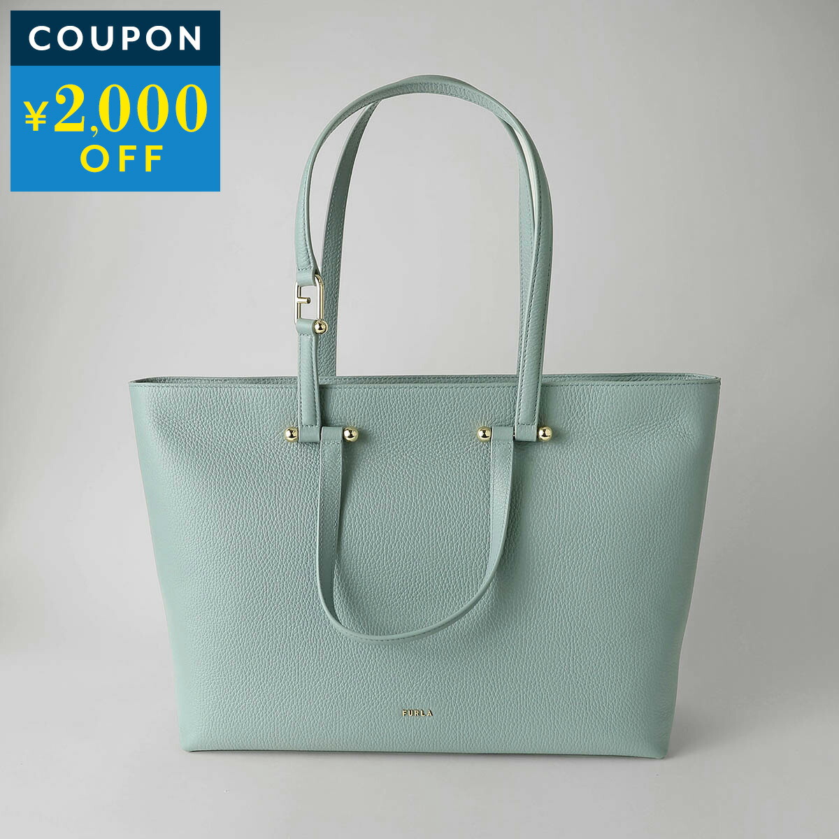 フルラ トートバッグ FURLA スフェラ WB01453 HSF000 3963S 1 007 レディース ライトブルー 水色【P5倍★4/18限定！さらに1万円で1,000円OFF★最大5,000円OFFクーポン配布中】