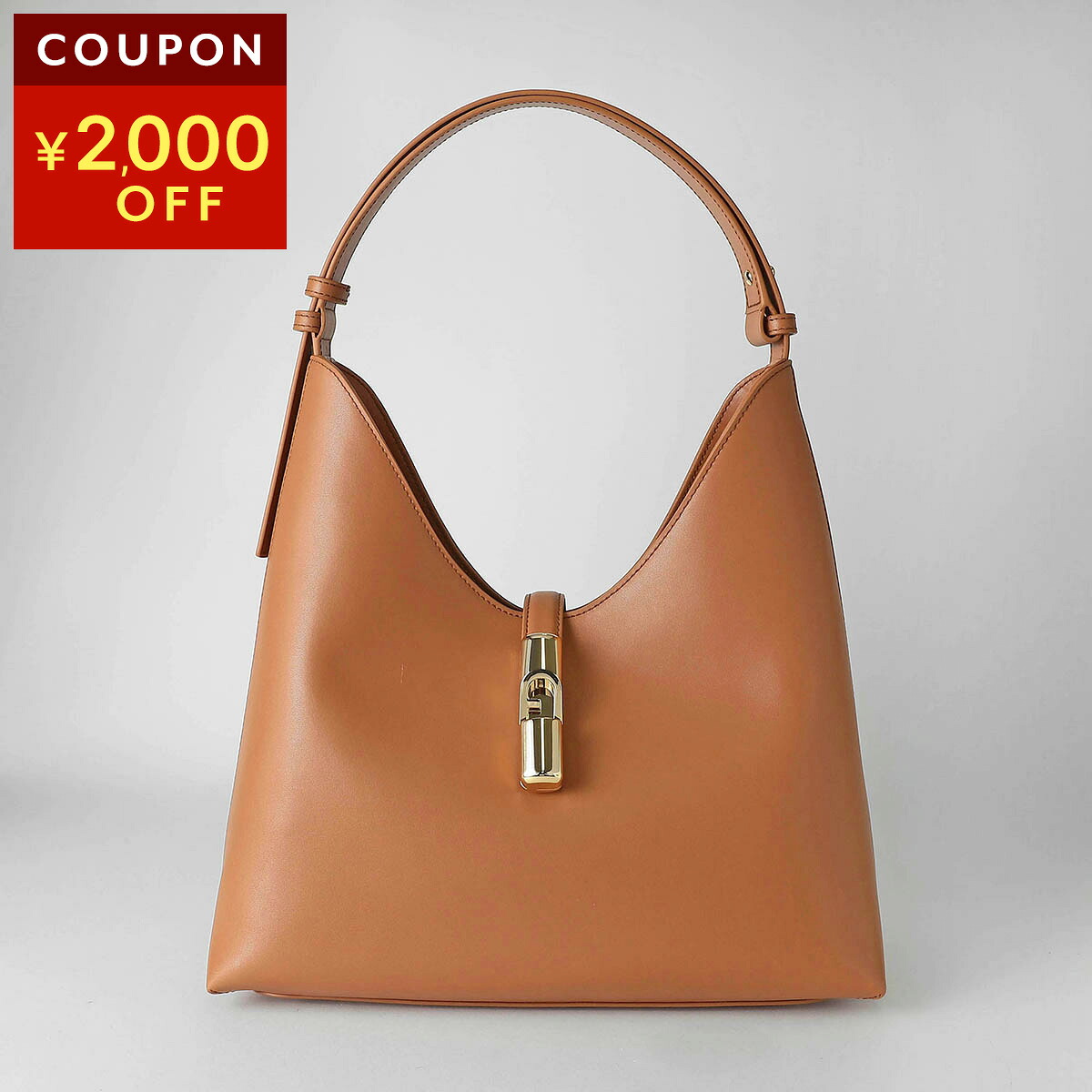 フルラ トートバッグ FURLA ゴッチャ WB01499 BX3104 RY000 1 007 レディース ブラウン 茶【1万円以上で1,000円OFF★最大5,000円OFFクーポン配布中】｜ブランドストリートリング