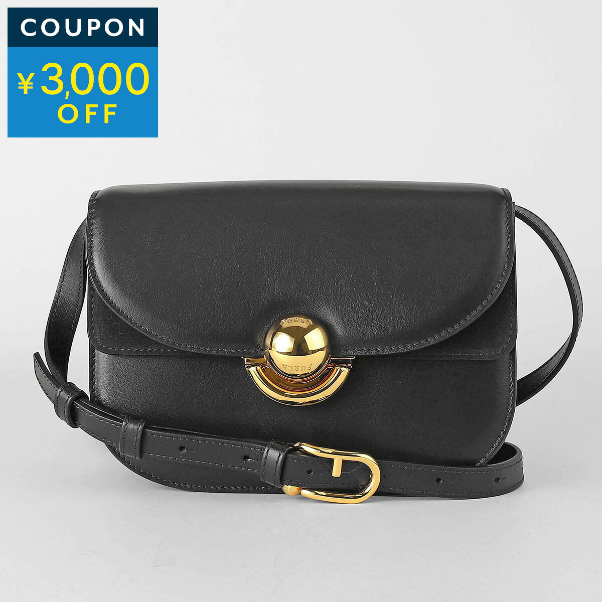 フルラ ショルダーバッグ FURLA スフェラ WB01737-BX0428-O6000-1-002 レディース ブラック 黒【1万円以上で1,000円OFF★最大5,000円OFFクーポン配布中】|ブランドストリートリング