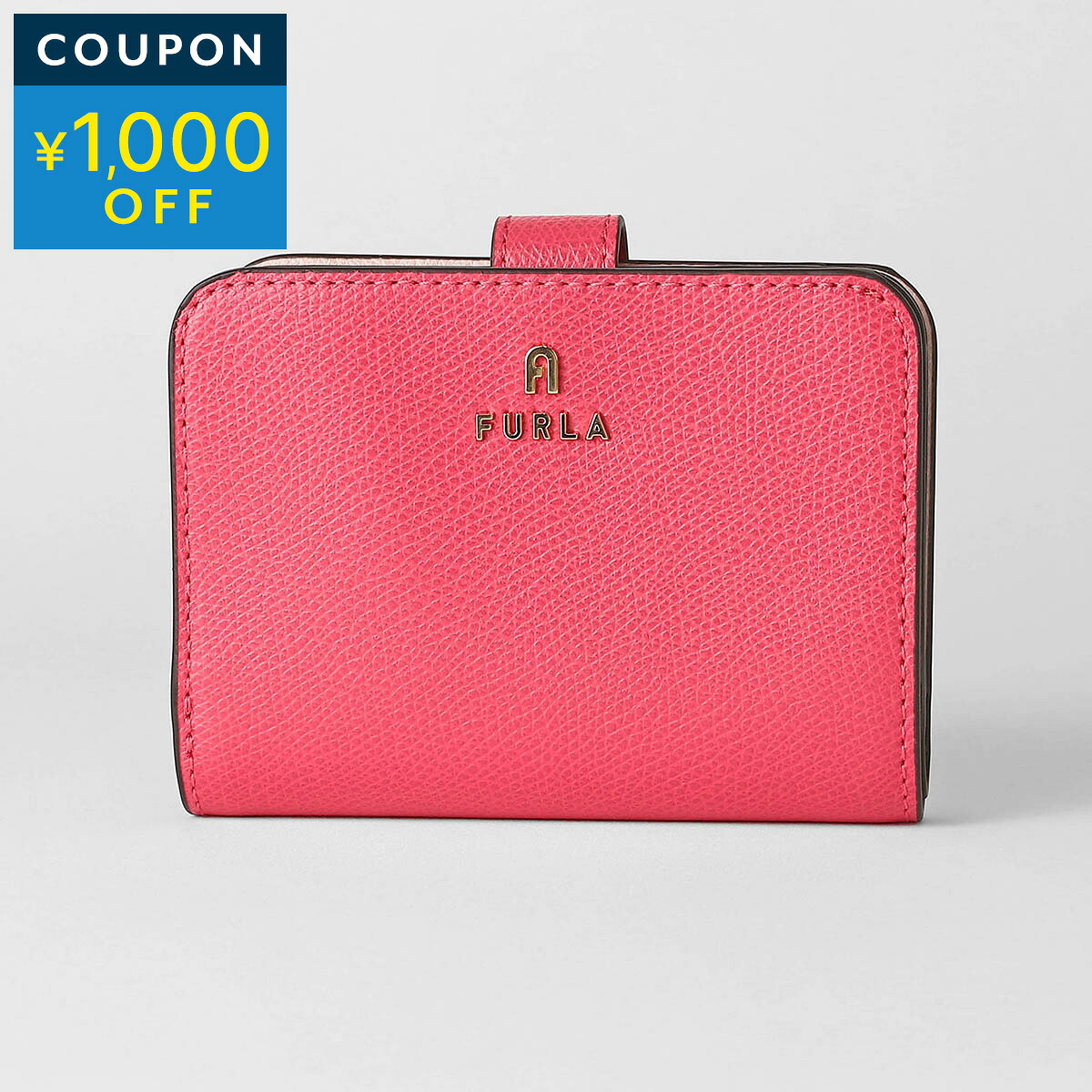 フルラ 2つ折り財布 FURLA カメリア WP00315 ARE000 4504S 1 007 レディース ピンク【P5倍★4/18限定！さらに1万円で1,000円OFF★最大5,000円OFFクーポン配布中】