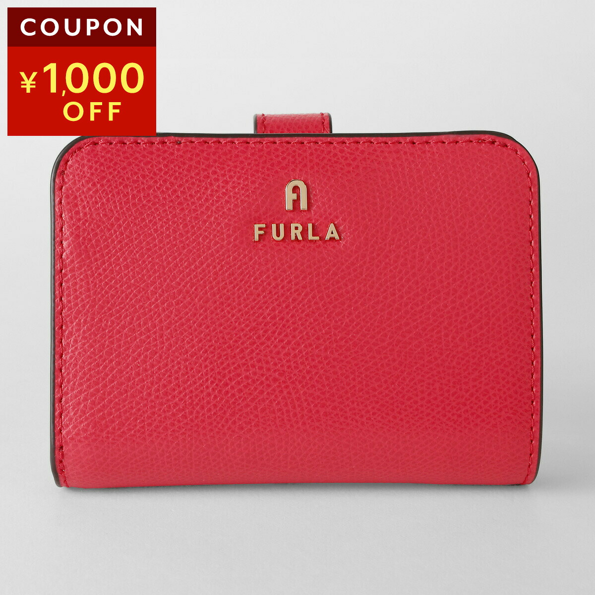 フルラ 2つ折り財布 FURLA カメリア WP00315 ARE000 4305S 1 007 レディース レッド 赤【P5倍 7/30限定！さらに1万円以上で1,000円OFF★最大5,000円OFFクーポン配布中】｜ブランドストリートリング