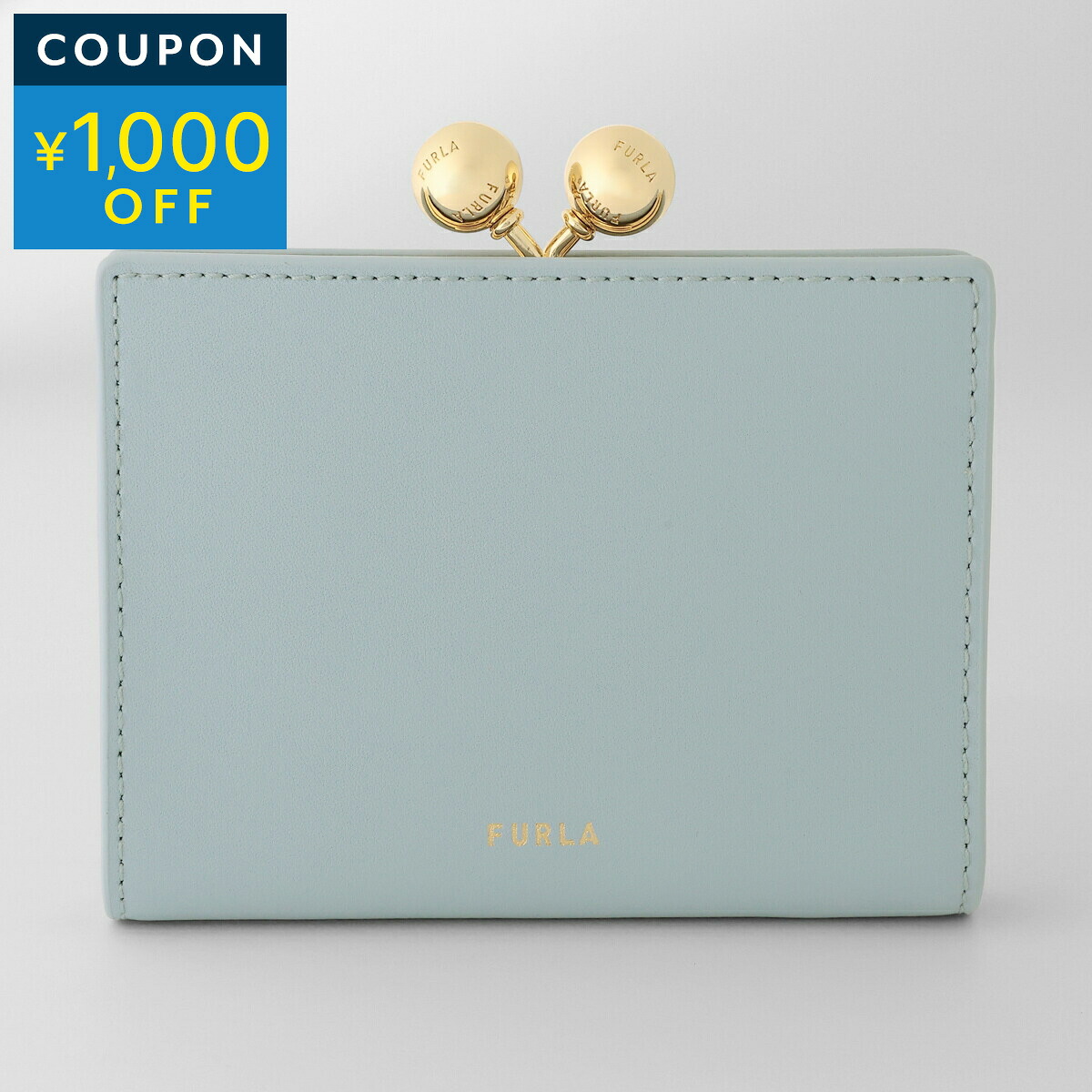 フルラ コインケース FURLA ドッツ WP00557 BX3104 CDZ00 1 007 レディース ライトブルー 水色【1万円で1,000円OFF★最大5,000円OFFクーポン配布中】