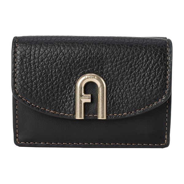 美品 フルラ FURLA 3つ折り財布 ミス ミミ S トリフォールド ネロ 美品 フルラ FURLA 3つ折り財布 ミス ミミ S トリフォールド