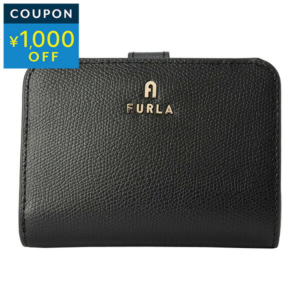 フルラ 2つ折り財布 FURLA カメリア WP00315-ARE000-O6000-1-007 レディース ブラック 黒【P5倍★4/18限定！さらに1万円で1,000円OFF★最大5,000円OFFクーポン配布中】