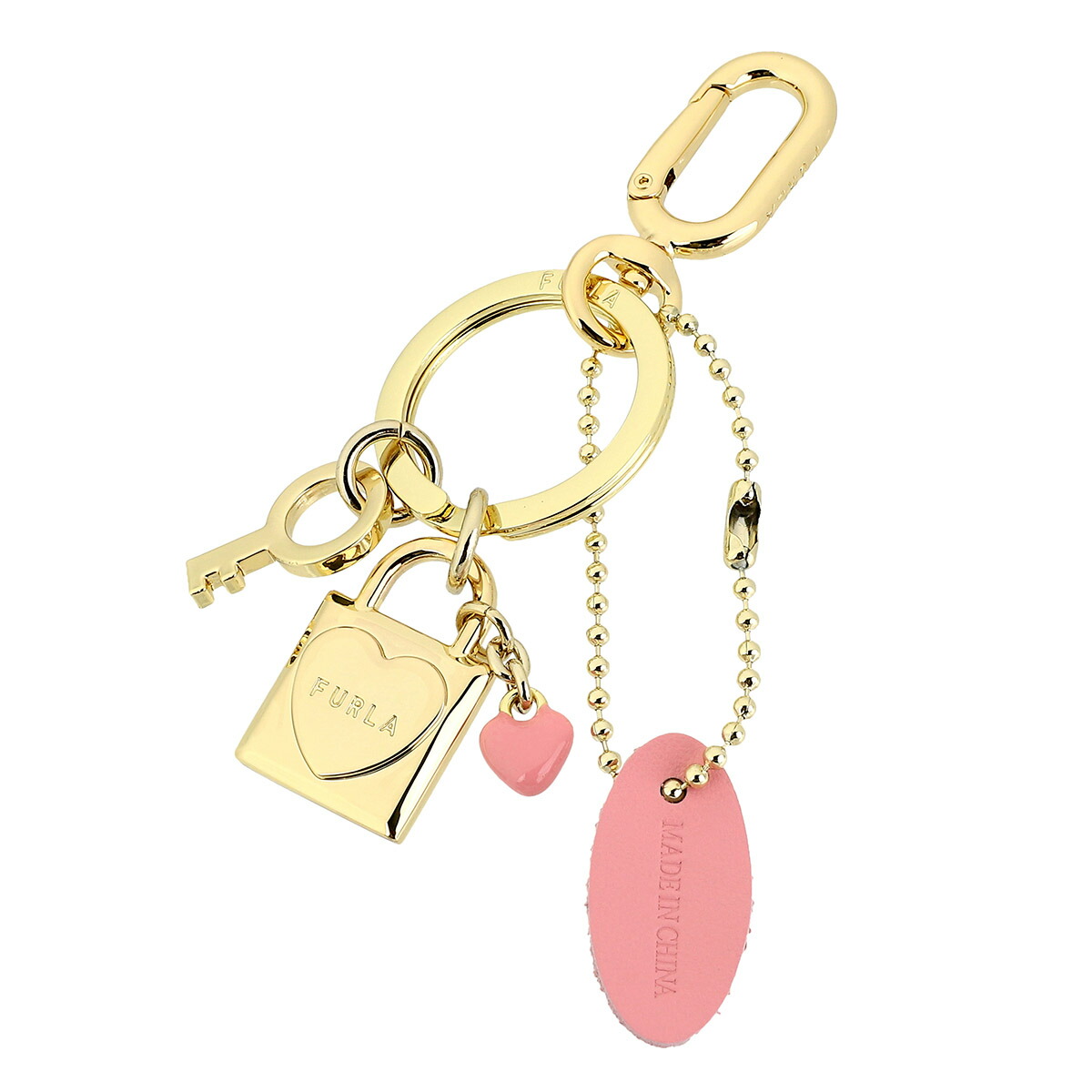 フルラ キーホルダー・キーリング FURLA WR00356 106 イエロー系 異素材ミックス 財布・小物 レディース 楽天市場】フルラ キーリング キーホルダー FURLA WR00356 ロゴ