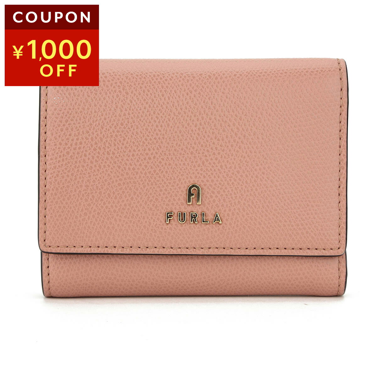 フルラ 3つ折り財布 FURLA カメリア WP00454 ARE000 3401S レディース ピンクベージュ【1万円で1,000円OFF★最大5,000円OFFクーポン配布中】 13,350円