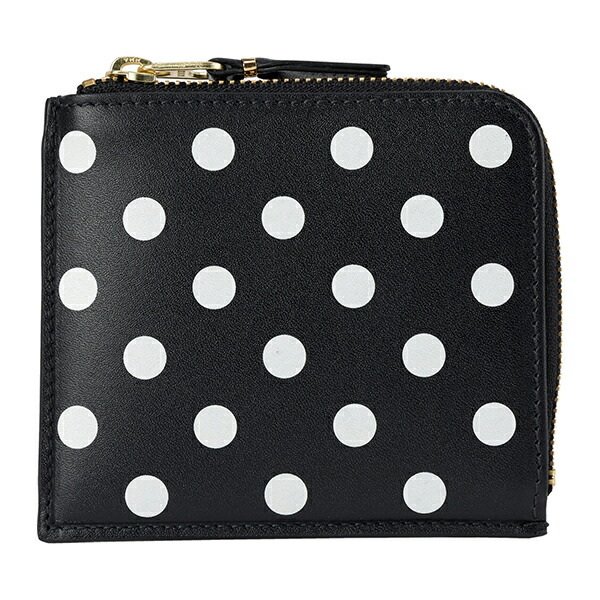 コムデギャルソン コインケース Comme Des Garcons Sa3100pd Black 財布 ポルカドット Polka Dots Cdg Wallet ユニセックス Black ブラック ブラック 黒 送料無料 Kanal9tv Com