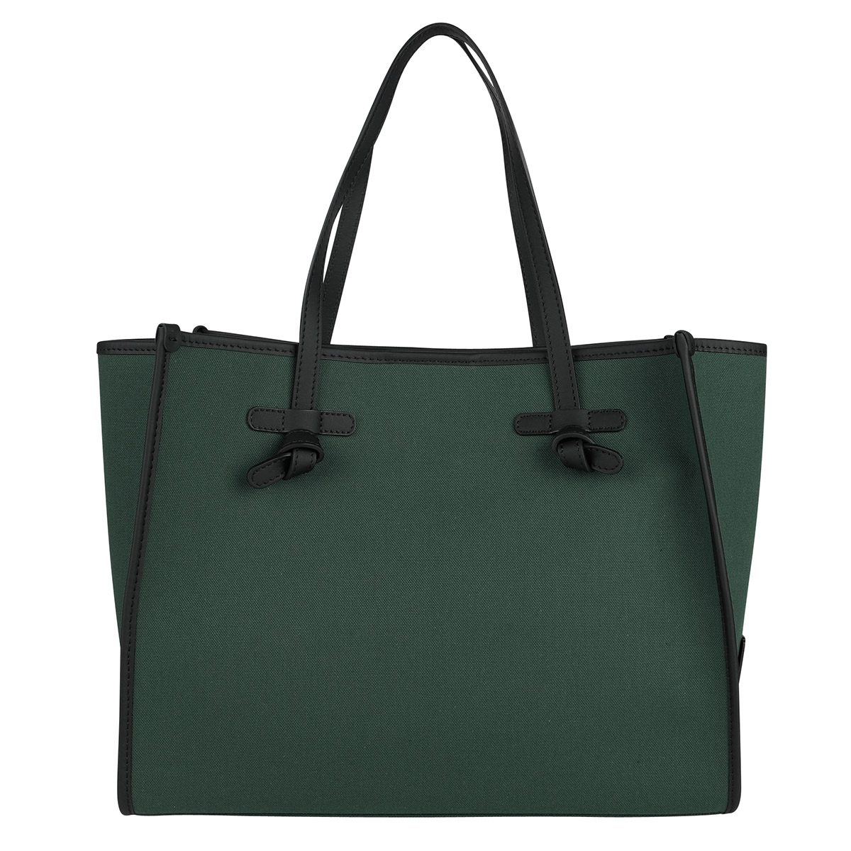 新品に近いGIANNI CHIARINI トートバッグ ベージュ/ブラック □GIANNI CHIARINI MARCELLA トートバッグ｜トゥモローランド