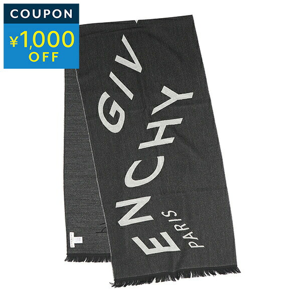 ジバンシイ マフラー・ストール GIVENCHY ウール 4518 J4183 1 メンズ ブラック 黒【P5倍 7/25 0:00~7/26 01:59まで!さらに1万円以上で1,000円OFF★最大5,000円OFFクーポン配布中】|ブランドストリートリング