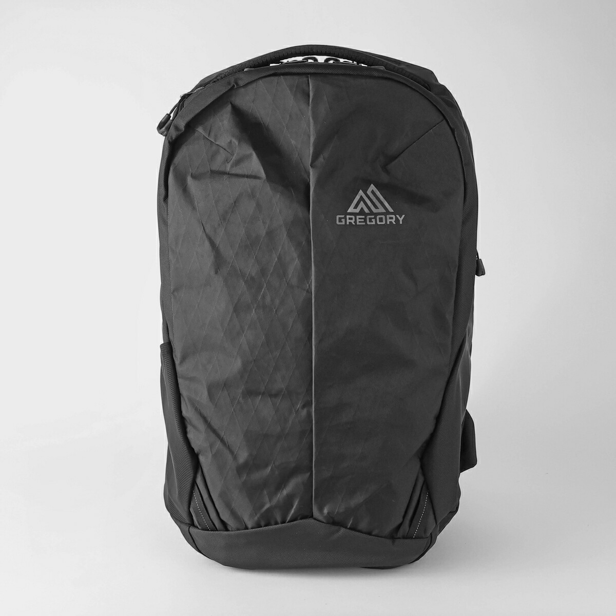 クシャクシャ加工 ブラックリュック イグザート スクウェアバックパック ブラックヘザー | グレゴリー公式