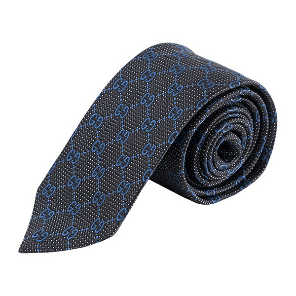 GUCCI グッチ ネイビー GGパターン ネクタイ 09z4996954b0024068-3.jpg