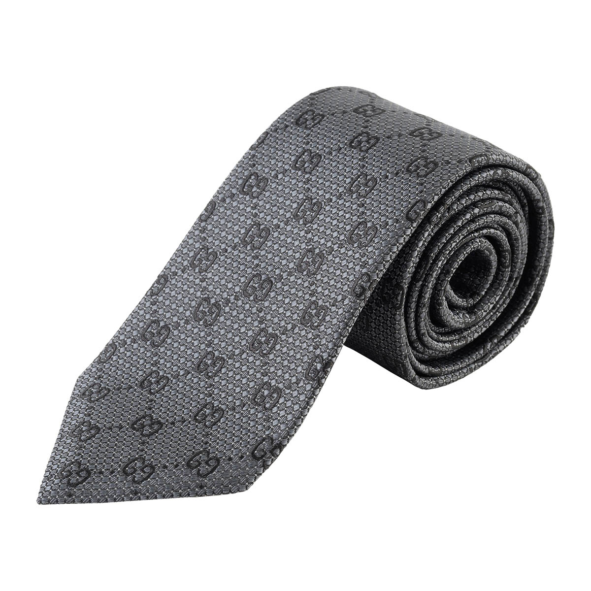 グッチ　GUCCI ネクタイ　シルバー　グレー　未使用品　GGマーク 2025年最新】Yahoo!オークション -グッチネクタイ gマークの中古