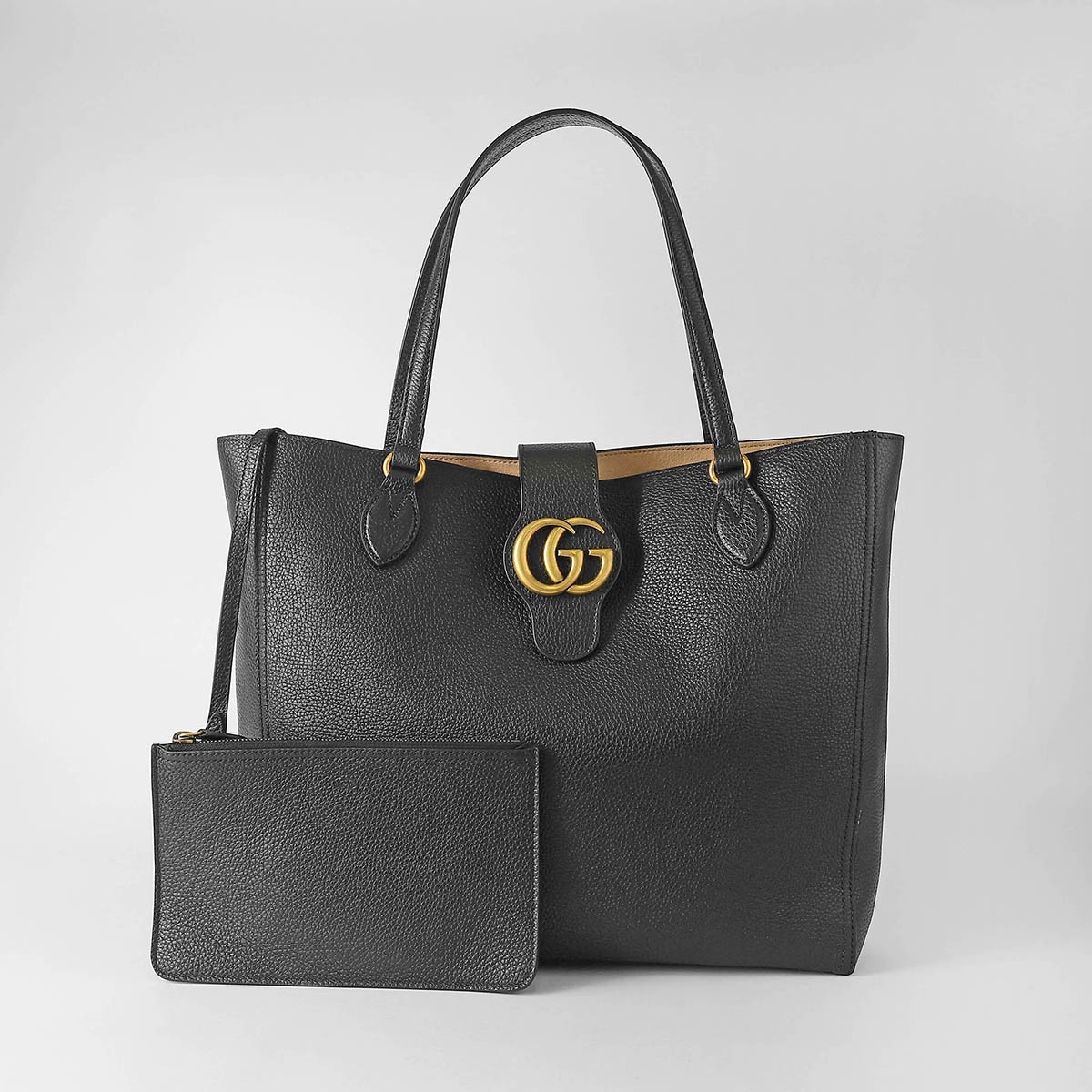 グッチ トートバッグ GUCCI GGマーモント 779826 A7M0T 1000 レディース ブラック 黒【1万円で1,000円OFF★最大5,000円OFFクーポン配布中】