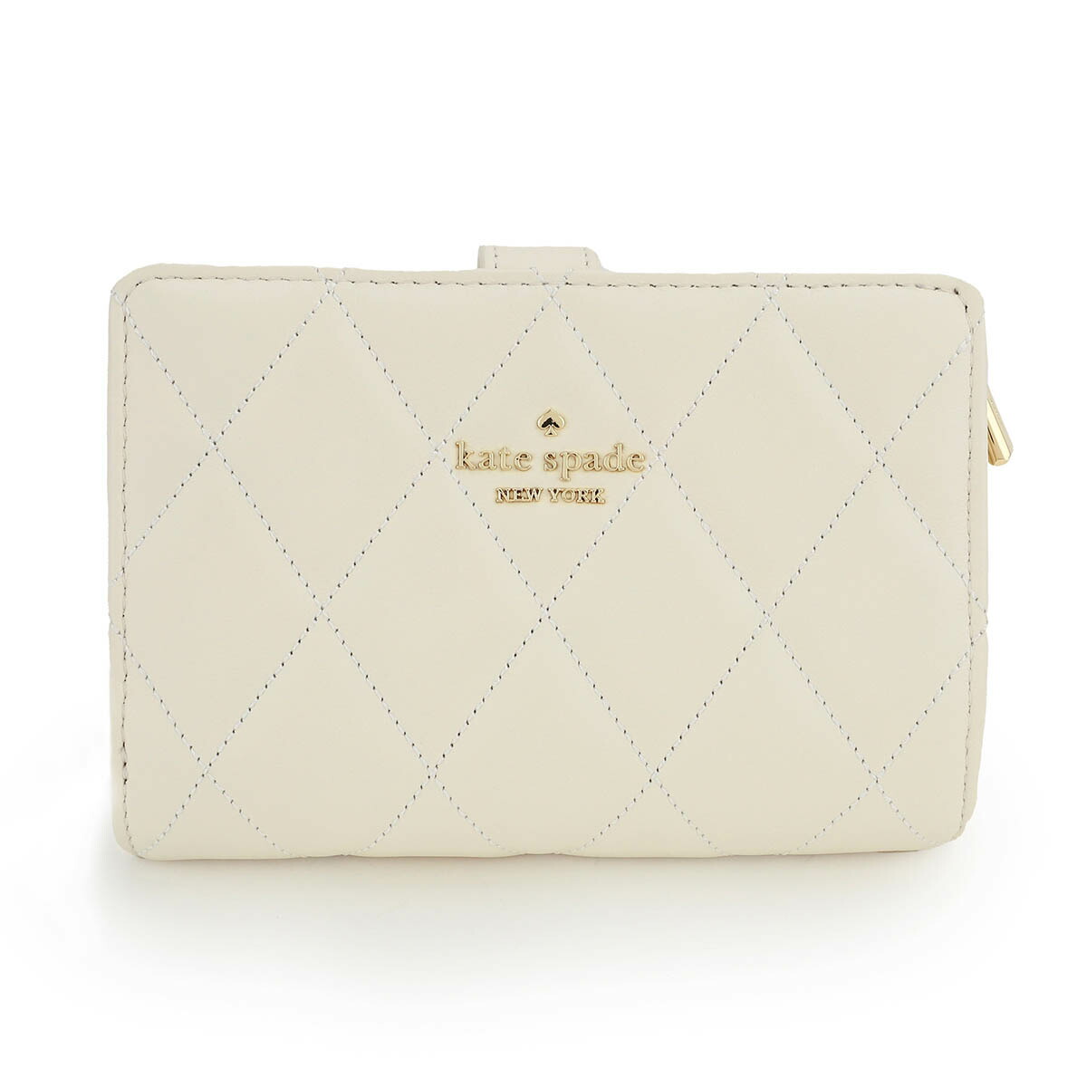 ケイトスペード 2つ折り財布 kate spade キャリー KG424 101 レディース アイボリー【P5倍★4/18限定！さらに1万円で1,000円OFF★最大5,000円OFFクーポン配布中】